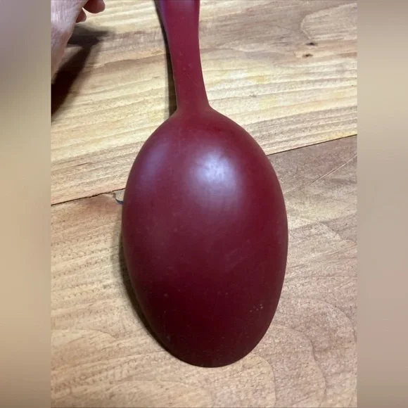 KitchenAid Deep Red Serving Spoon - Picture 4 of 5